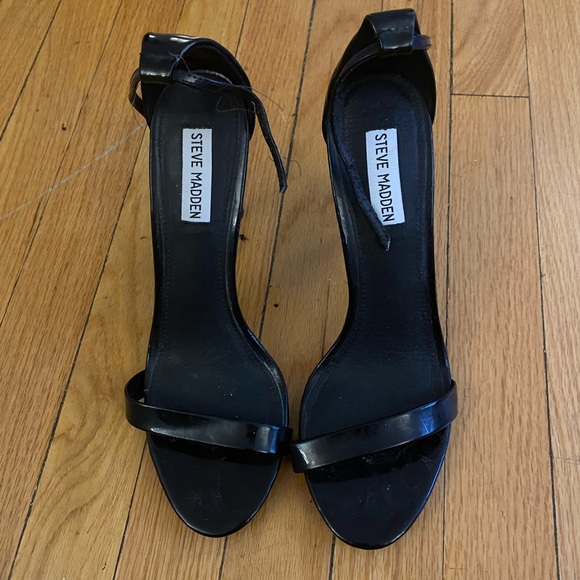 Steve Madden Stecy Black Heels - Picture 2 of 4